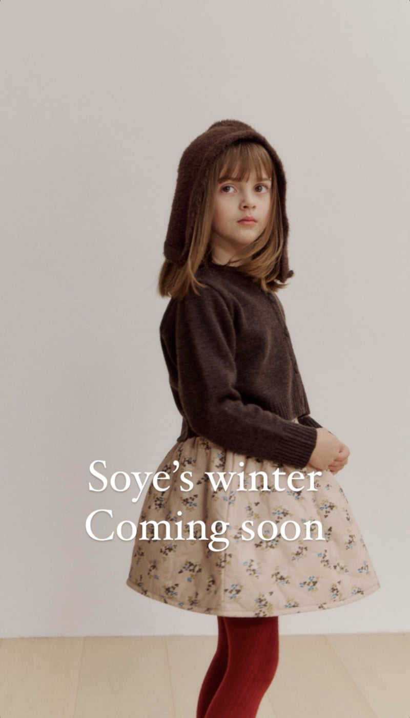 Soye - Korean Children Fashion - #designkidswear - Pauline Floral Padded Skirt - 4