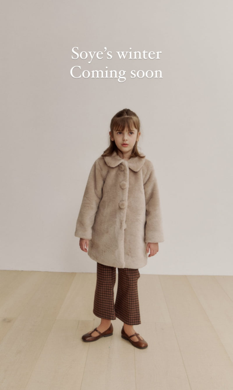 Soye - Korean Children Fashion - #littlefashionista - Bell Warm Check Pants - 8