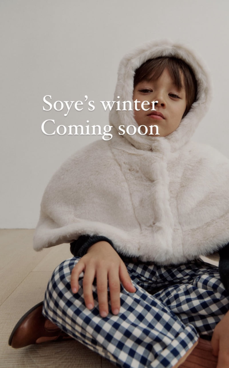 Soye - Korean Children Fashion - #stylishchildhood - Winter Cape - 3