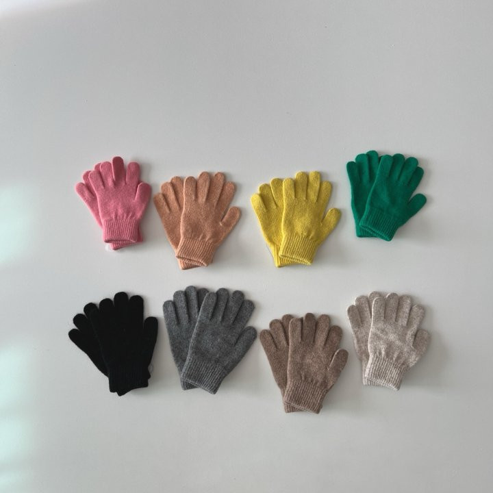 The Little Ove - Korean Children Fashion - #littlefashionista - Colored Pencil Gloves - 2
