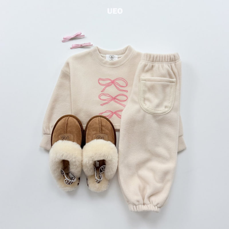 U Eo - Korean Children Fashion - #Kfashion4kids - Fleece Pocket Jogger Pants - 6