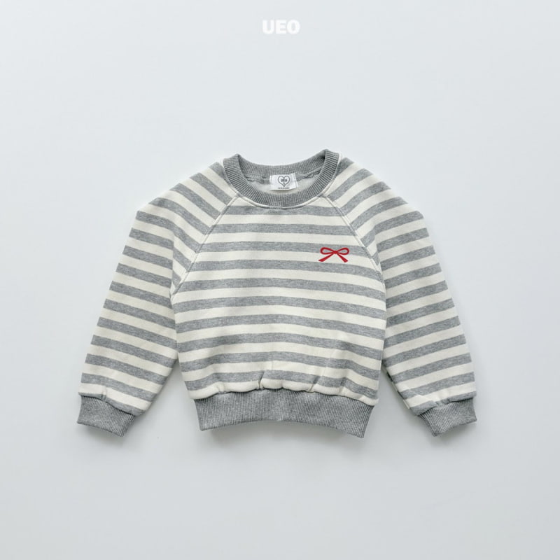 U Eo - Korean Children Fashion - #childofig - Petite Ribbon Puff Sweatshirt - 4