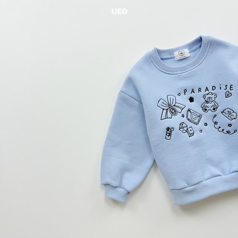 U Eo - Korean Children Fashion - #discoveringself - Pastel Bear Sweatshirt - 5