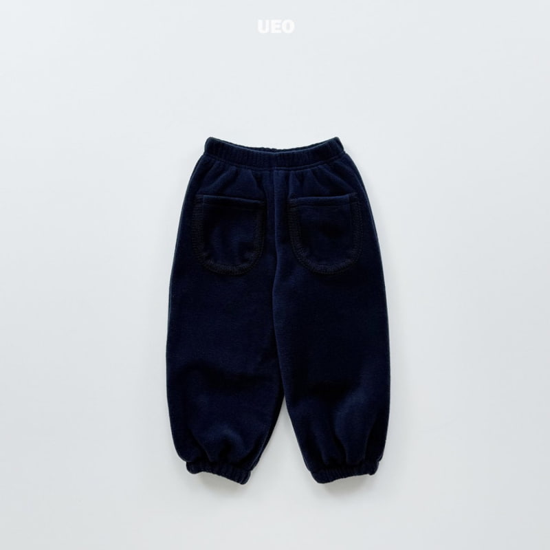 U Eo - Korean Children Fashion - #kidsshorts - Fleece Pocket Jogger Pants - 4