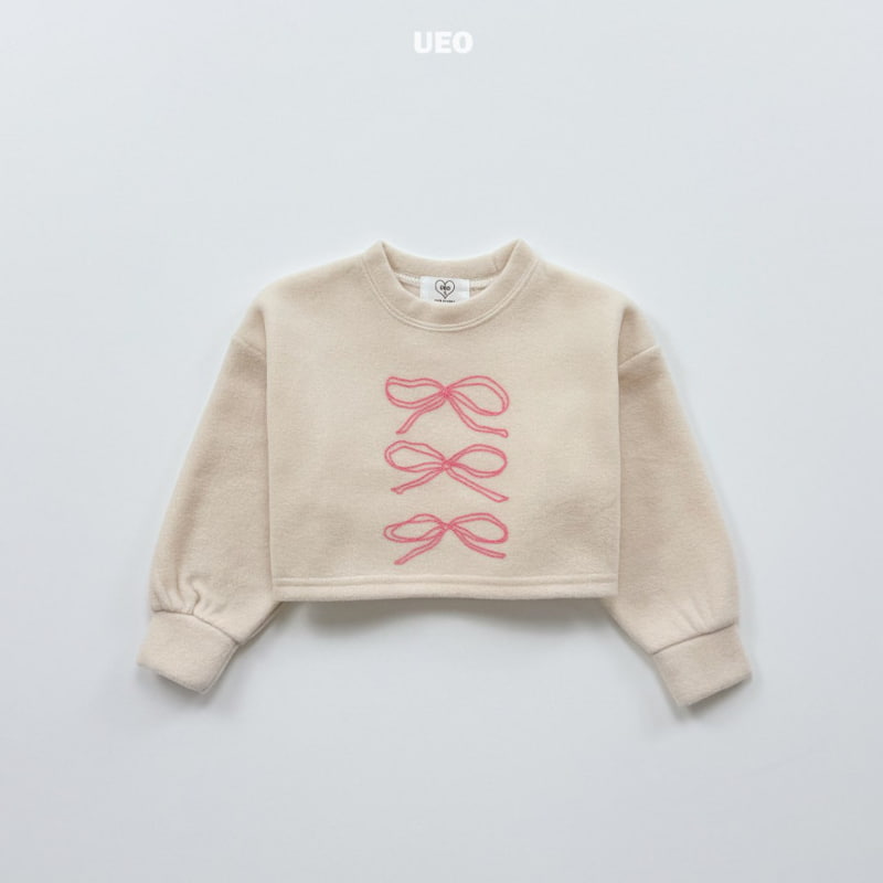 U Eo - Korean Children Fashion - #kidzfashiontrend - Triple Ribbon Sweatshirt - 6