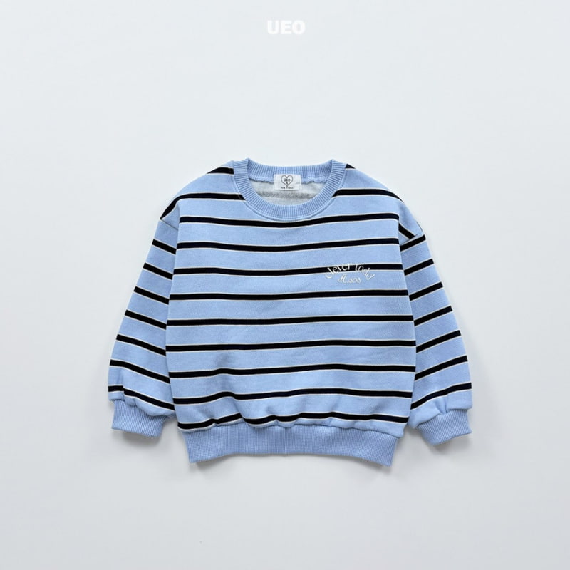 U Eo - Korean Children Fashion - #kidzfashiontrend - Stripe Sweatshirt - 5