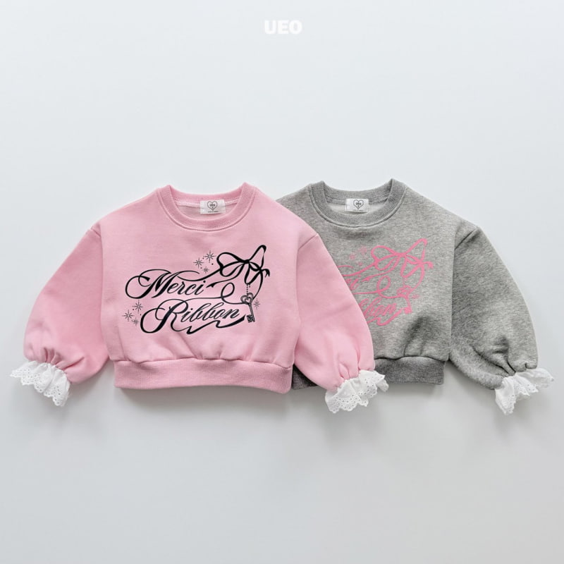 U Eo - Korean Children Fashion - #littlefashionista - Mercy Frill Sweatshirt