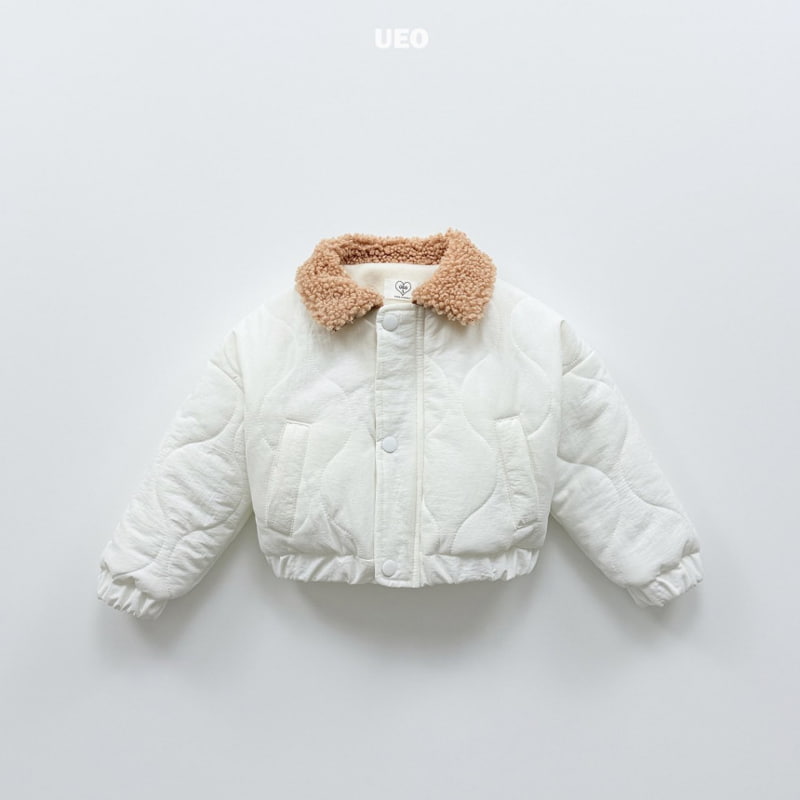U Eo - Korean Children Fashion - #toddlerclothing - Miu Short Quilted Jumper - 3