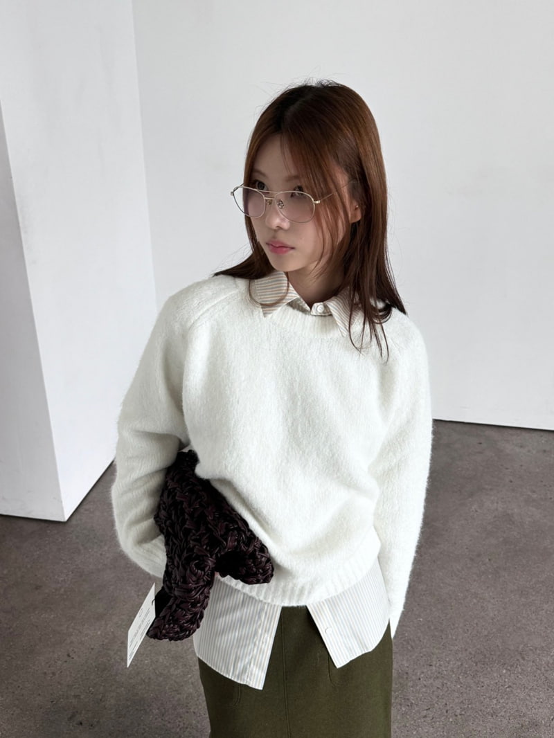 Unbound - Korean Women Fashion - #womensfashion - Apple Knit Sweater - 11