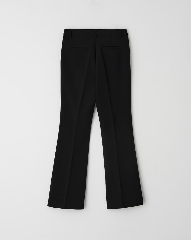 Understanding - Korean Women Fashion - #momslook - Brushed Pintuck Bootscut Slacks - 7