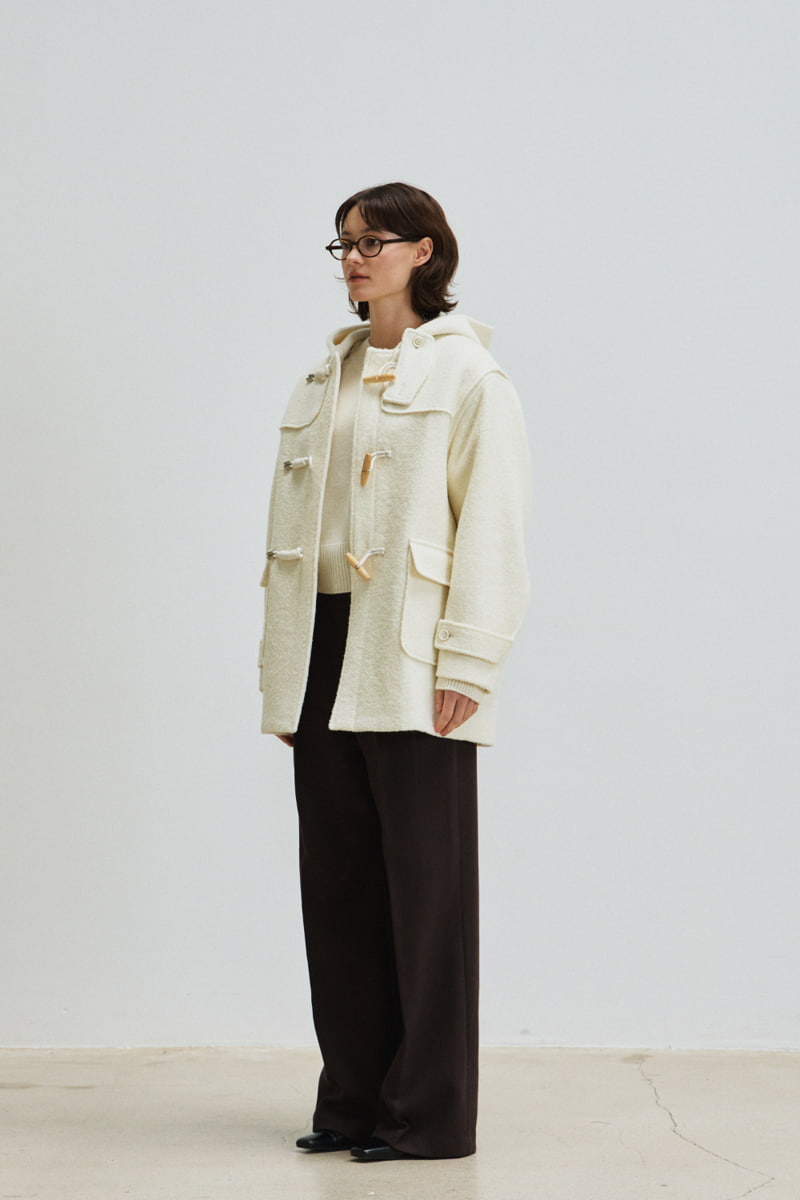 Understanding - Korean Women Fashion - #momslook - Duffel Half Coat - 2