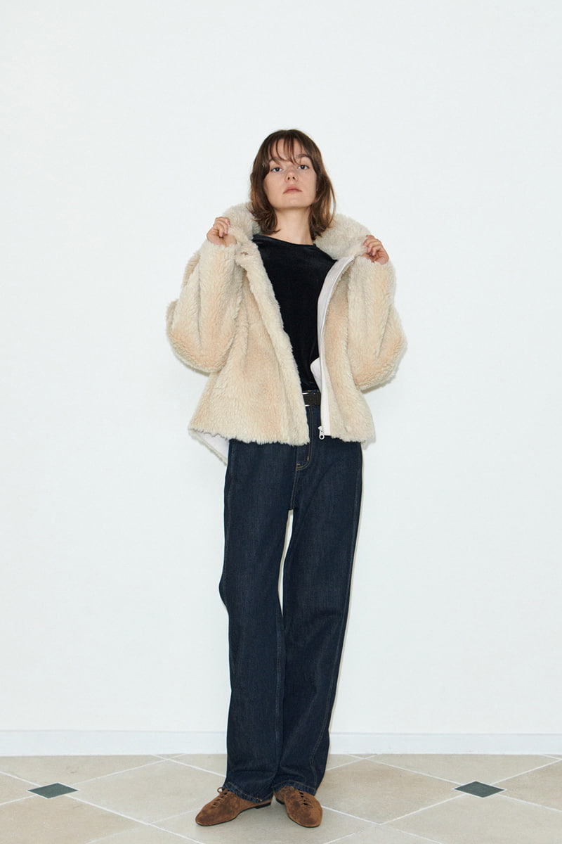 Understanding - Korean Women Fashion - #pursuepretty - AMC Straight Denim Pants - 5