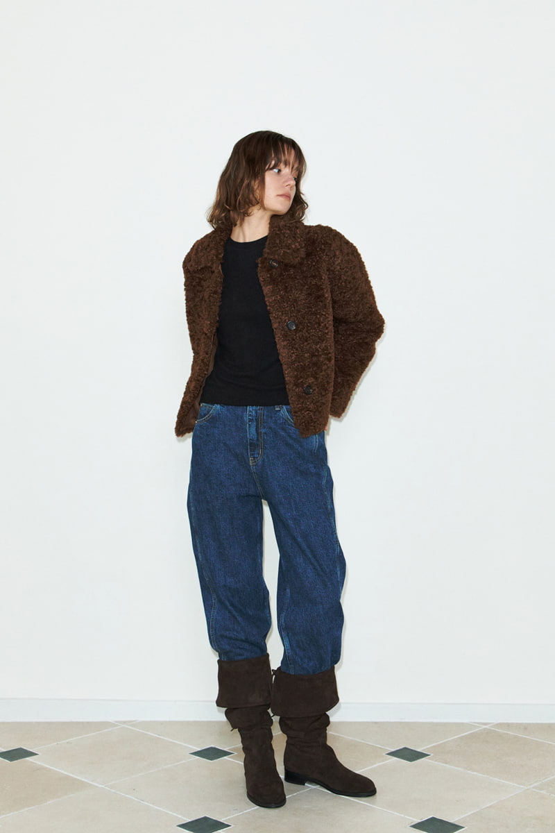Understanding - Korean Women Fashion - #romanticstyle - AMC Straight Denim Pants - 7