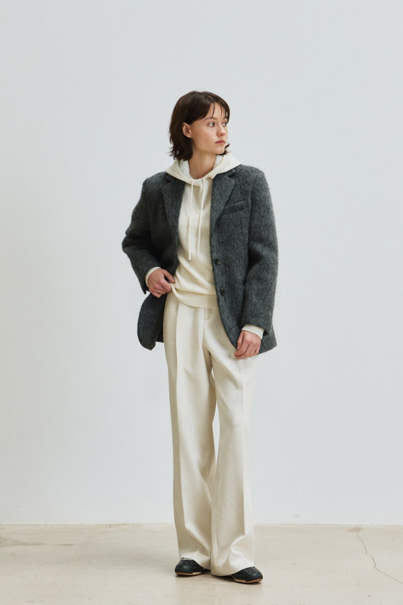Understanding - Korean Women Fashion - #shopsmall - Mohair Like Jacket - 5