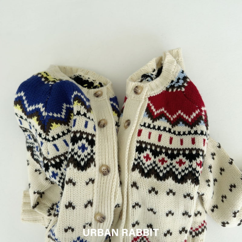 Urban Rabbit - Korean Children Fashion - #designkidswear - Nordic Cardigan - 2