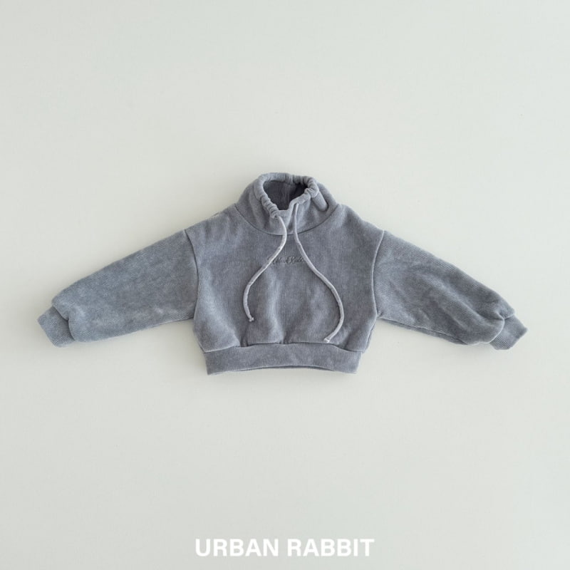 Urban Rabbit - Korean Children Fashion - #fashionkids - Velvet Crop Sweatshirt - 6