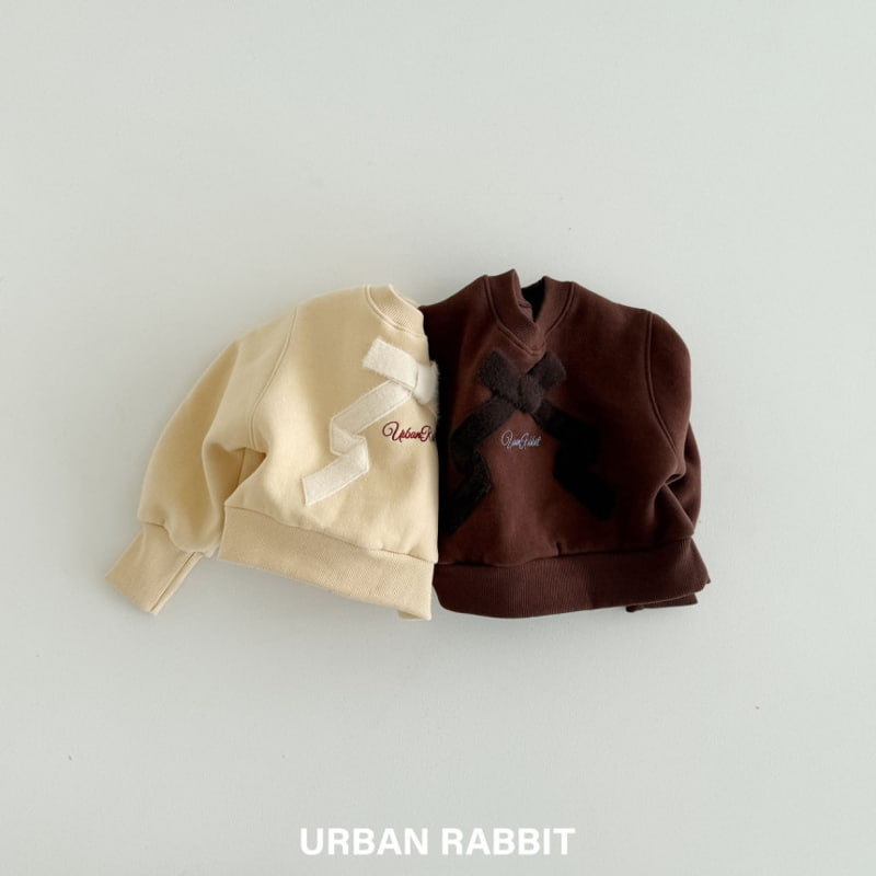Urban Rabbit - Korean Children Fashion - #fashionkids - Rabbit Ribbon Sweatshirts