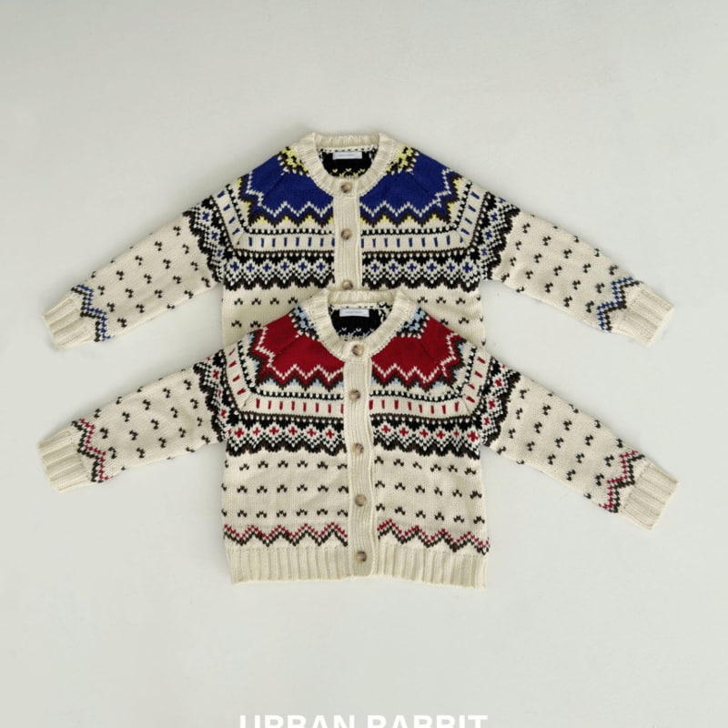 Urban Rabbit - Korean Children Fashion - #discoveringself - Nordic Cardigan - 4