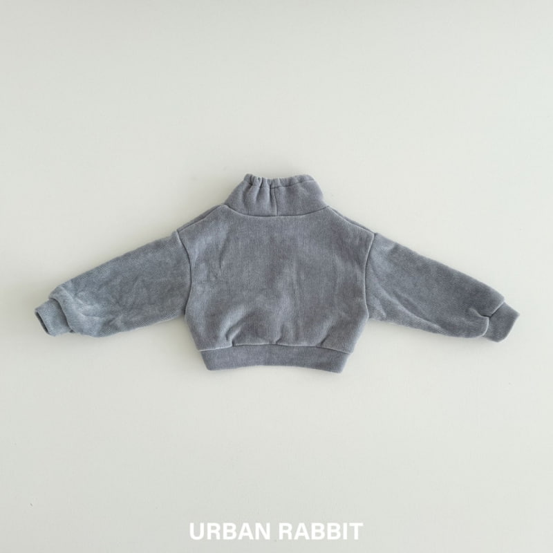 Urban Rabbit - Korean Children Fashion - #kidsshorts - Velvet Crop Sweatshirt - 7