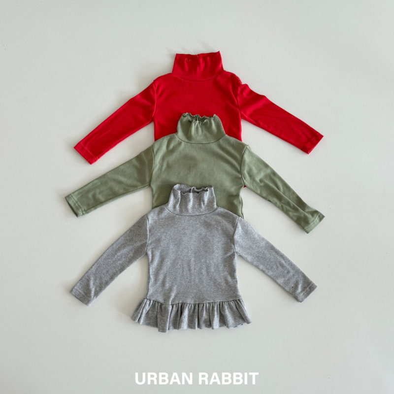 Urban Rabbit - Korean Children Fashion - #prettylittlegirls - Smores Frill Mockneck Tee