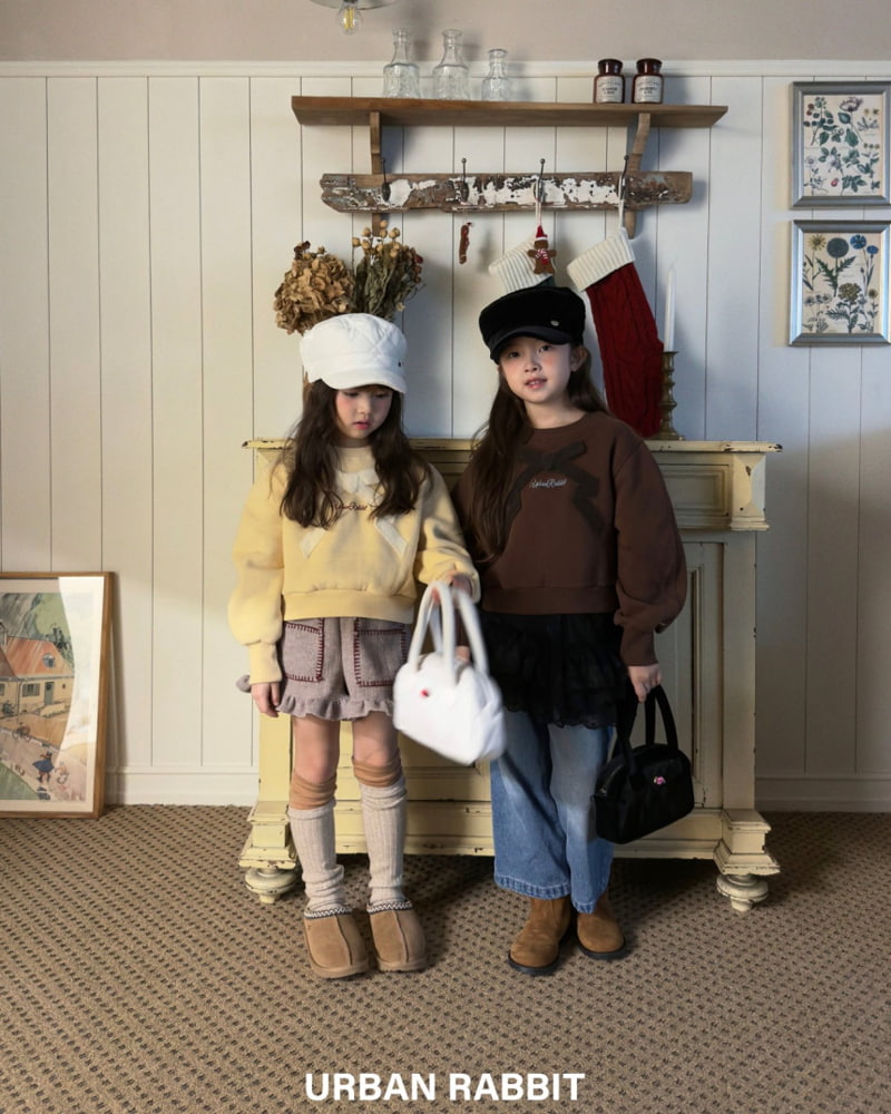 Urban Rabbit - Korean Children Fashion - #todddlerfashion - Rabbit Ribbon Sweatshirts - 10
