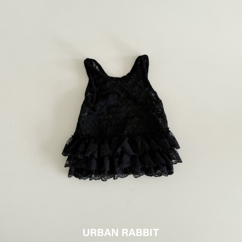 Urban Rabbit - Korean Children Fashion - #toddlerclothing - Cancan Lace Layered Dress - 6