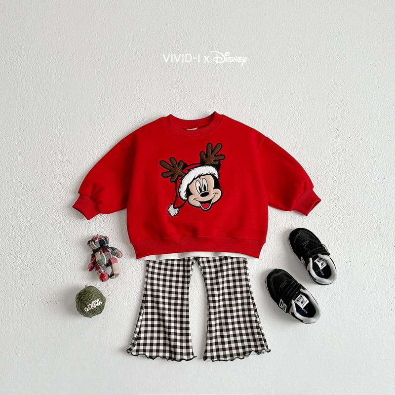 Vivid I - Korean Children Fashion - #childrensboutique - Mink Pattern Bootcut Pants - 6
