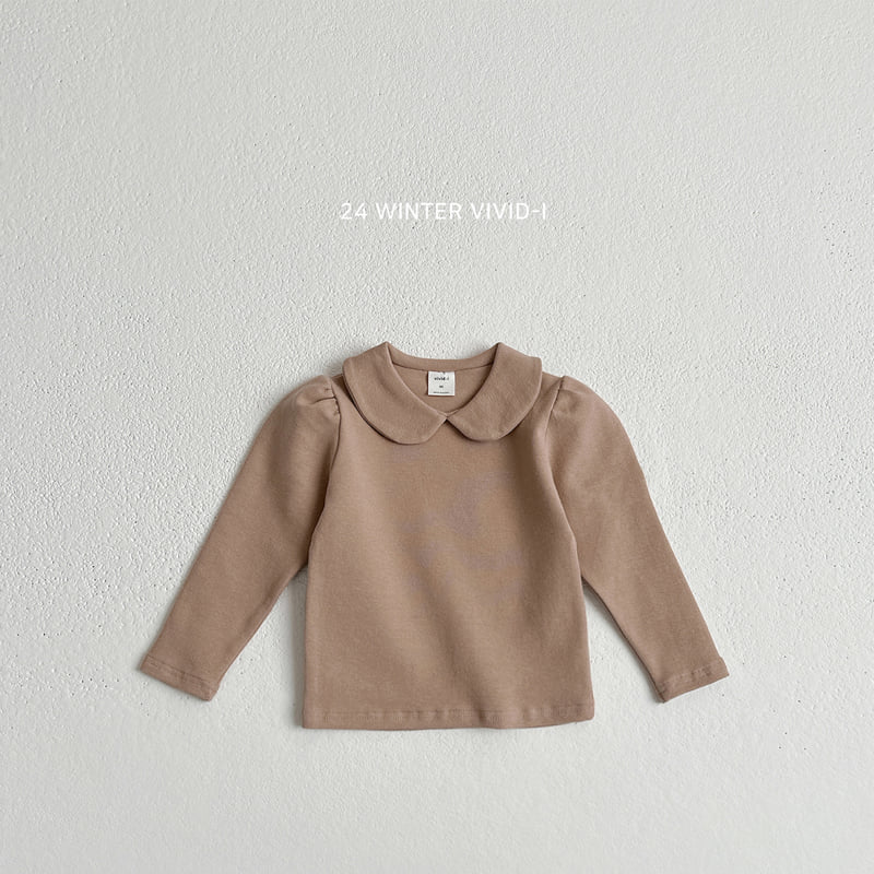 Vivid I - Korean Children Fashion - #designkidswear - Collar Sleeve Tee - 5