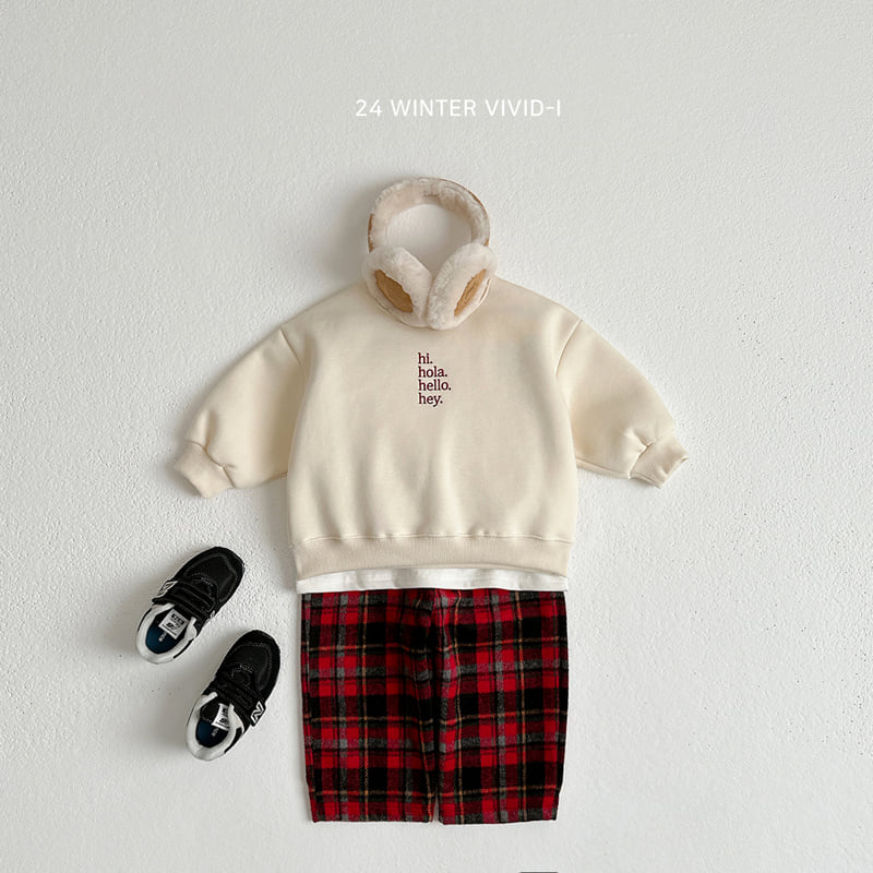 Vivid I - Korean Children Fashion - #designkidswear - HHH Raglan Top Bottom Set - 10