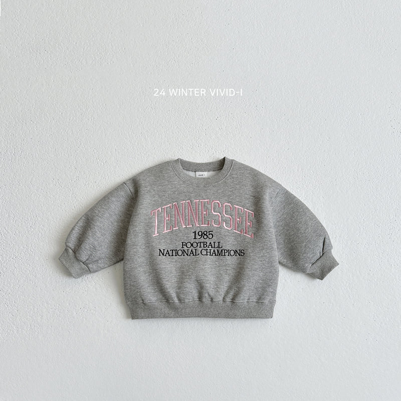 Vivid I - Korean Children Fashion - #discoveringself - Tennessee Embroidery Sweatshirts - 7