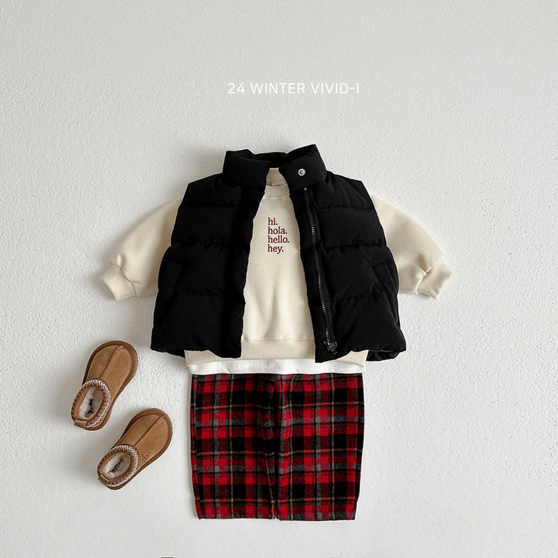 Vivid I - Korean Children Fashion - #fashionkids - HHH Raglan Top Bottom Set - 12