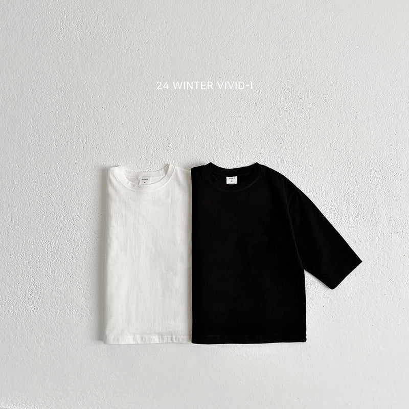 Vivid I - Korean Children Fashion - #kidsshorts - Layered Winter Tee