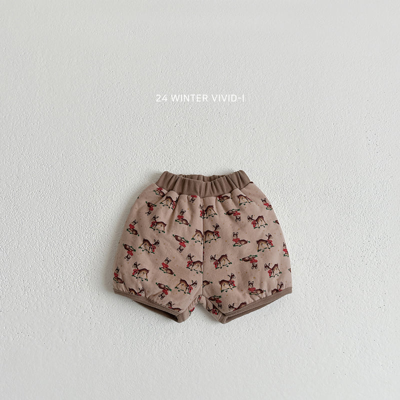 Vivid I - Korean Children Fashion - #kidzfashiontrend - Padded Shorts - 5