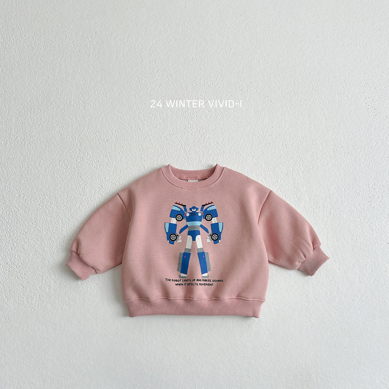 Vivid I - Korean Children Fashion - #Kfashion4kids - Robot Sweatshirts - 4