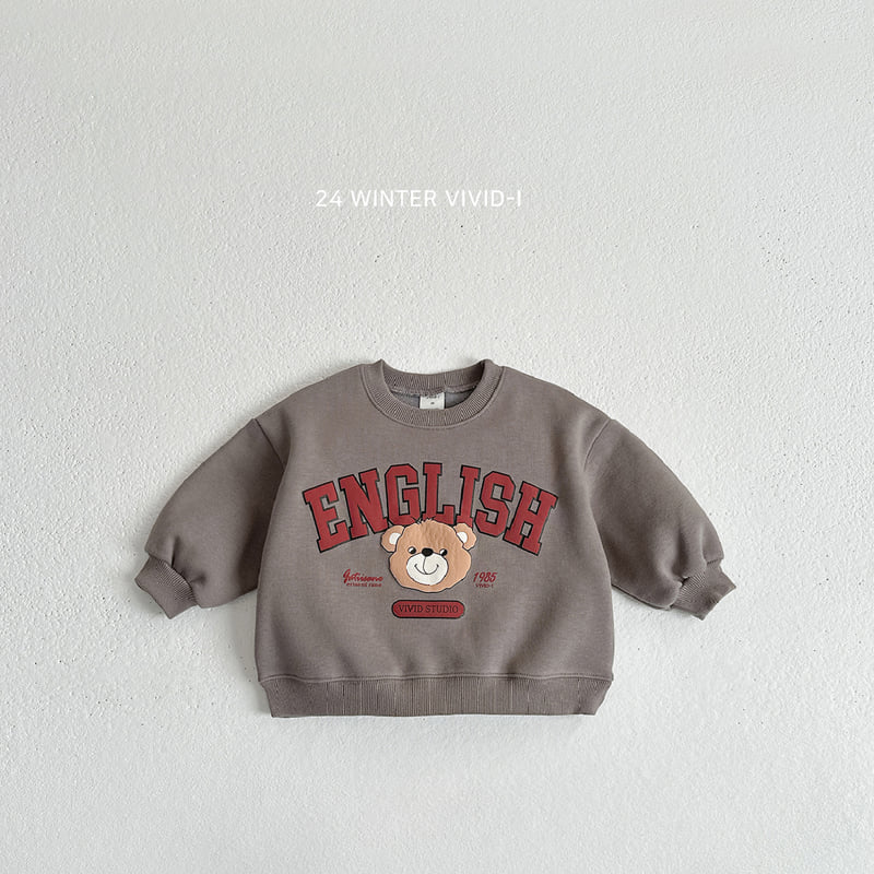 Vivid I - Korean Children Fashion - #minifashionista - 3D Bear Sweatshirts - 5
