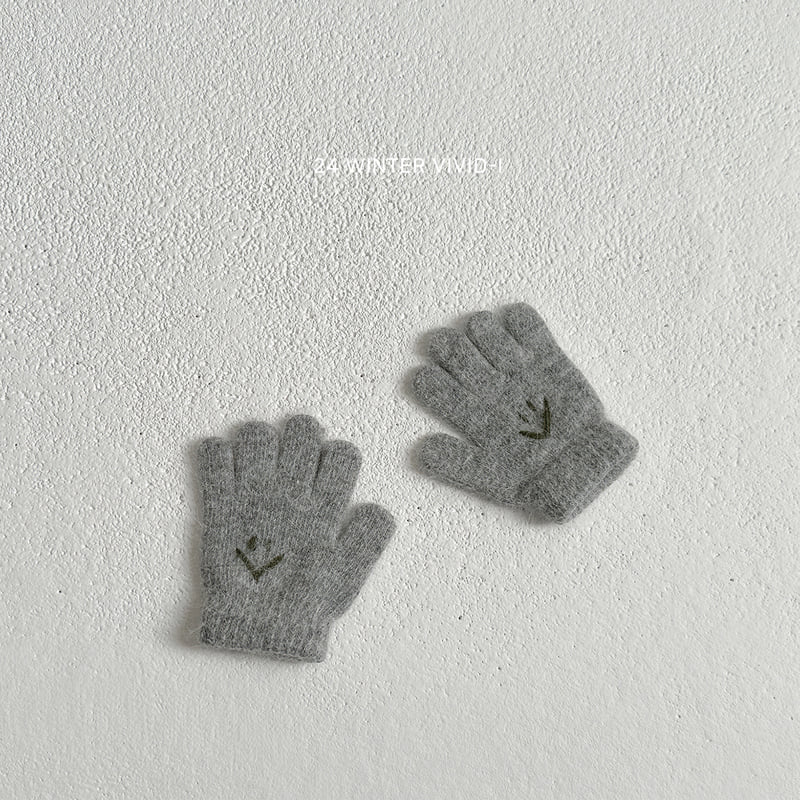 Vivid I - Korean Children Fashion - #minifashionista - Smile Finger Gloves - 7