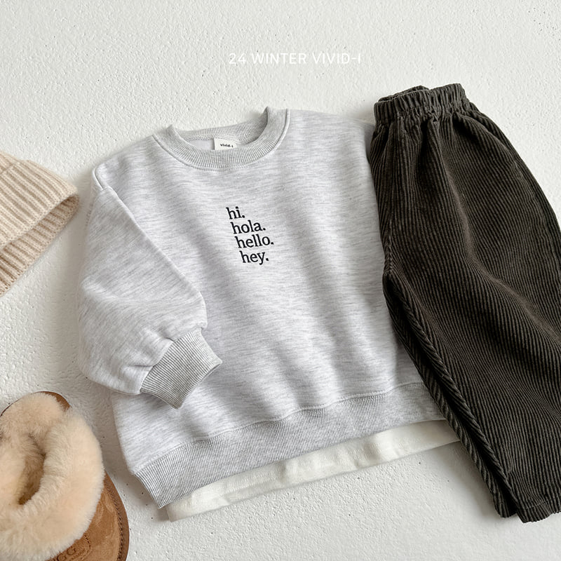 Vivid I - Korean Children Fashion - #todddlerfashion - HHH Raglan Top Bottom Set - 5