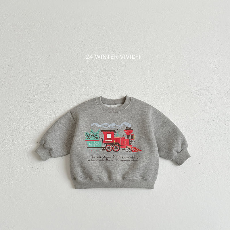Vivid I - Korean Children Fashion - #toddlerclothing - Train Sweatshirts - 6