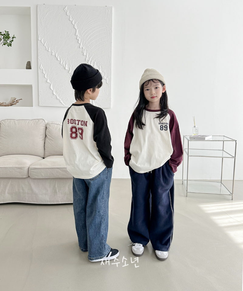 Witty Boy - Korean Children Fashion - #childofig - Boston Raglan Tee - 3