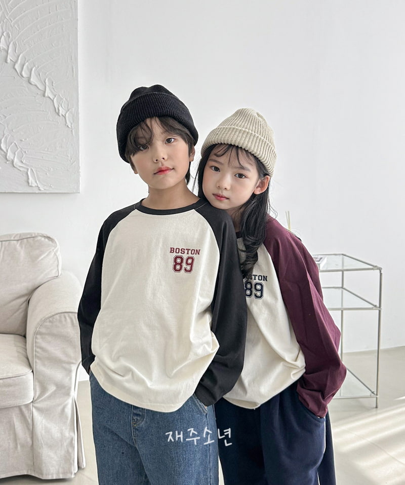 Witty Boy - Korean Children Fashion - #fashionkids - Boston Raglan Tee - 7