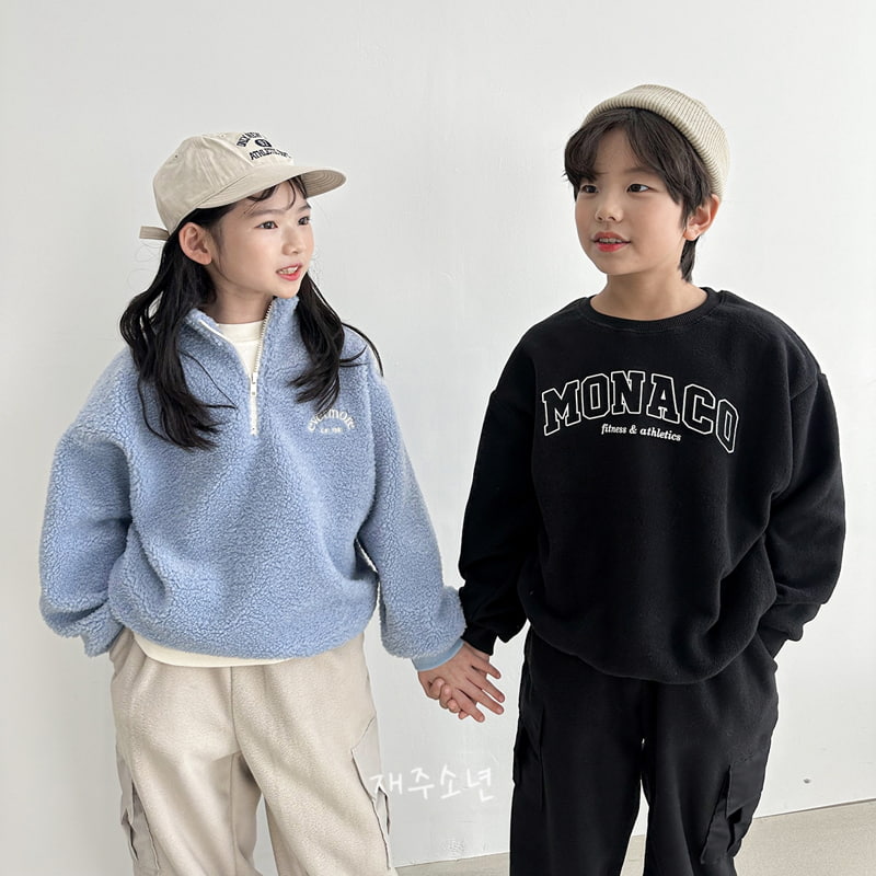 Witty Boy - Korean Children Fashion - #kidsshorts - Monaco Sweatshirt - 5