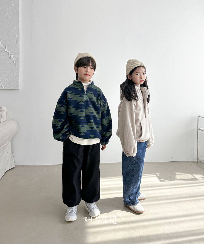 Witty Boy - Korean Children Fashion - #kidsshorts - Camper Fleece Anorak - 9