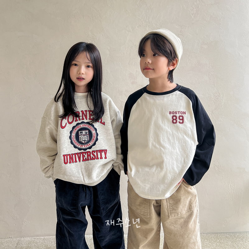 Witty Boy - Korean Children Fashion - #kidsstore - Boston Raglan Tee - 9