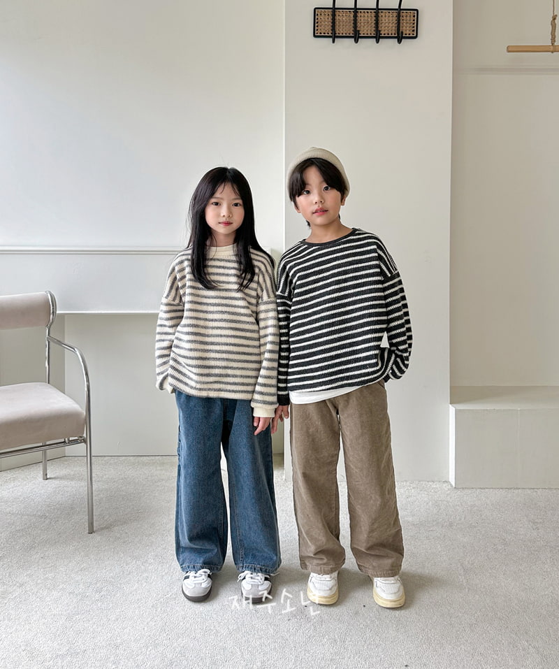 Witty Boy - Korean Children Fashion - #minifashionista - Newark Denim Pants - 8