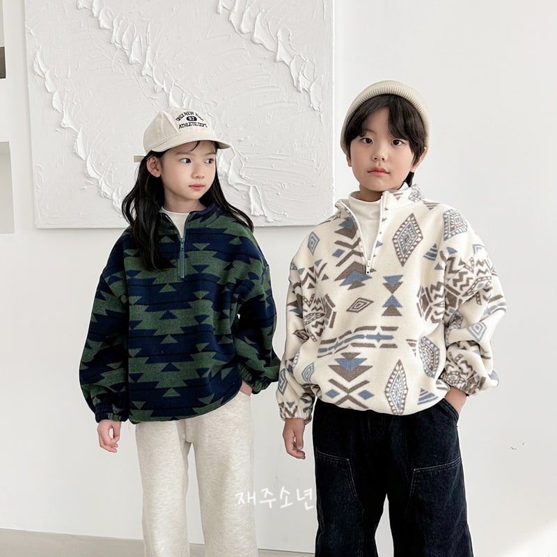 Witty Boy - Korean Children Fashion - #minifashionista - Camper Fleece Anorak