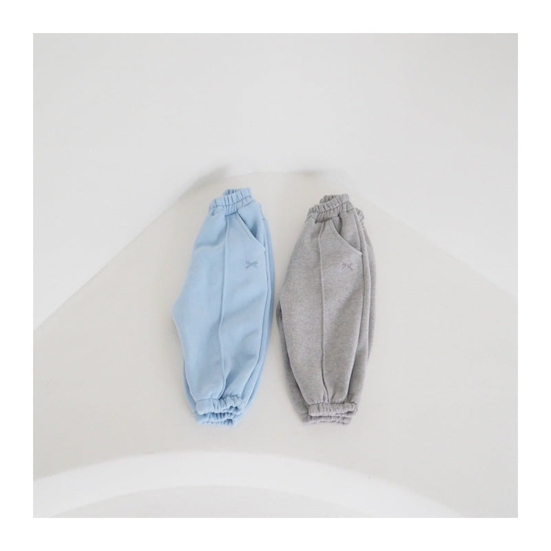 Zan Clover - Korean Children Fashion - #kidsstore - Pintuck Ribbon Training Pants