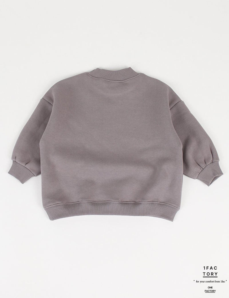 1 Fac - Korean Children Fashion - #fashionkids - Brooklyn Mini Logo Peach Sweatshirts - 7