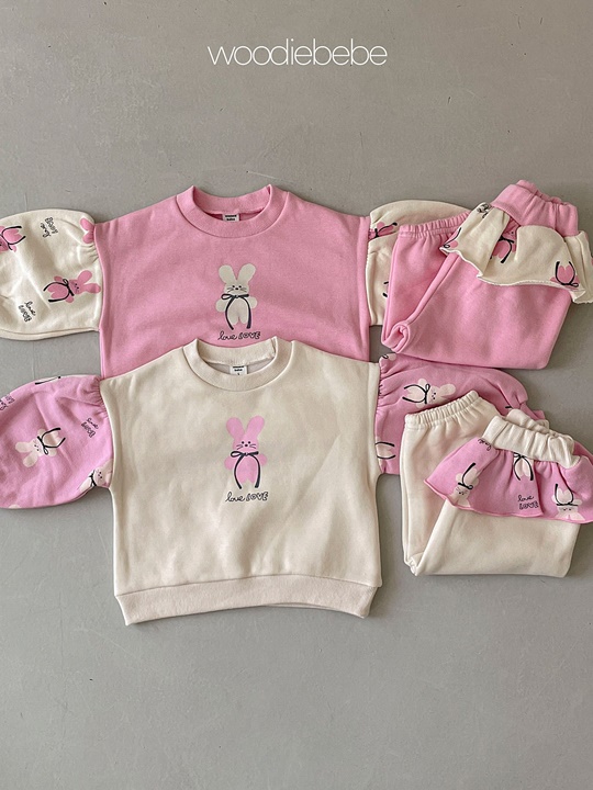 Bunny Powder Top Bottom Set