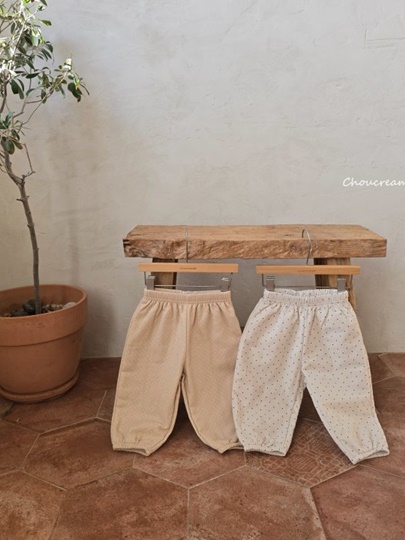 Dot Padding Pants