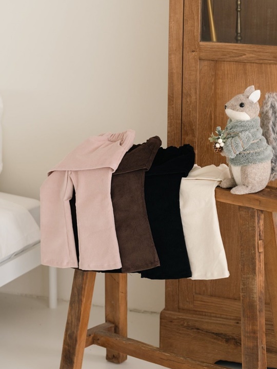 Span Corduroy Skirt Leggings